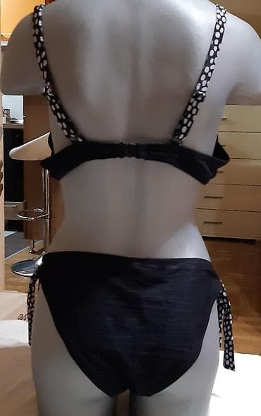 kupaci akcija: Dvodijelni ženski kupaći kostim Colours of the World. - Boja: crna — 2