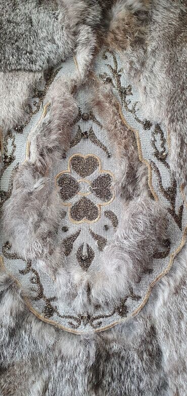 zimske jakne sa dva lica: S (EU 36), With lining, Mink, color - Grey — 4