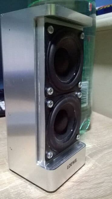 Zvučnici i stereo sistemi: Zvučnik "Loewe" poseduje dva drajvera u kompaktnom aluminijumskom — 3