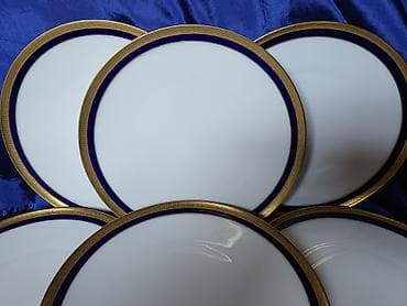 ernesto posuđe: Lux tanjiri Heinrich i Co 1939g+ Bavaria,desertni. Luksuzni — 6