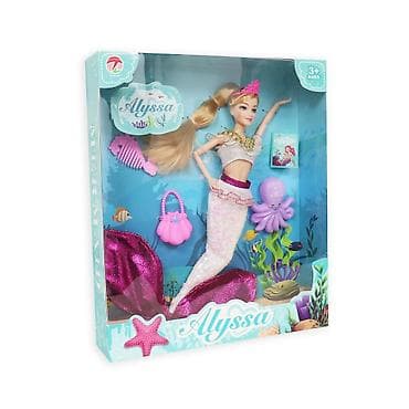 Alyssa lutka – sirena sa dodacima Šifra proizvoda: 2001 Kategorija