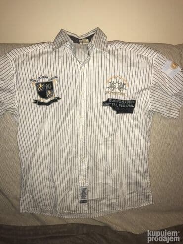 Original La Martina kosulja L KAO NOVA 100% cotton Ramena 48cm — 1