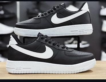 hummel patike: Nike Air Force 1 nizak model – crno/beli - Klasični AF1 dizajn sa — 1