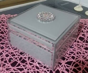 grejac za bazen intex: Jewelry box, color - Grey, New — 3