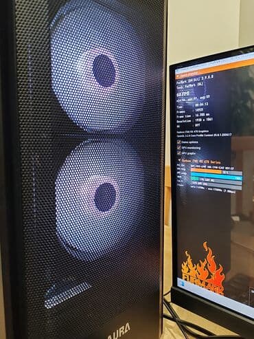 Video Games & Consoles: Gejming/desktop računar – osvetljeno kućište sa staklenom bočnom — 4