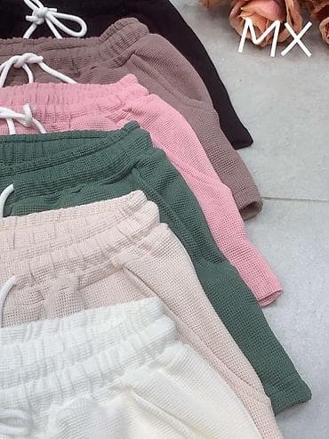 bermude iz engleske: Ženske šorts pantalone – waffle/saćasta tekstura 1 kom 1800 dinara 2 — 2