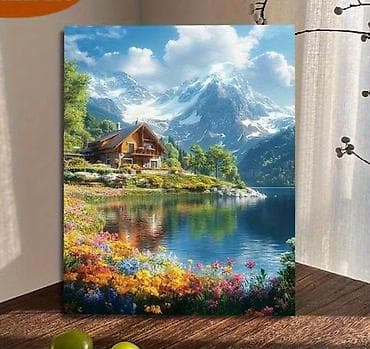 Muzički instrumenti: Novo. Bojenje po brojevima - Priroda Veličina 40x50cm Smanjuje — 4