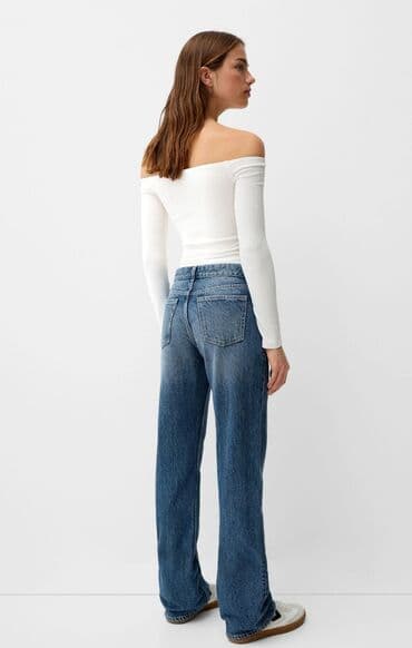 ugg new yorker: Bershka straight high waist farmerke
Vel 38 — 2