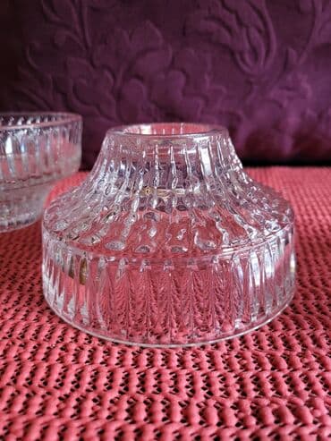 Kuhinjski setovi: Cinije nove za posalstice,kristal,led kristal 70te. Komada 3 u — 8