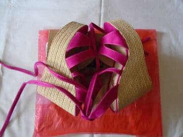 oksfordice sa platformom: Sandals, Perla, 39 — 6