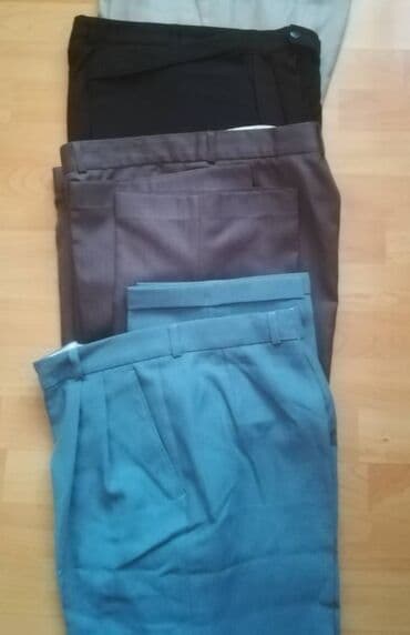 donji deo pidzame muski: Pantalone 2 kom sve za 500 din vel XL/XXL. Crne i plave na crtu. Crne — 4