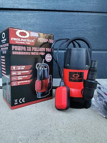 PROLINETECH PLT/DP-750 potapajuća pumpa za prljavu vodu - Snaga