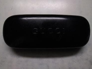 dioptrijska stakla za decu: Futrola za naocare Gucci 16x6 cm. koza, tvrda,malo ostecena-ogrebana — 1