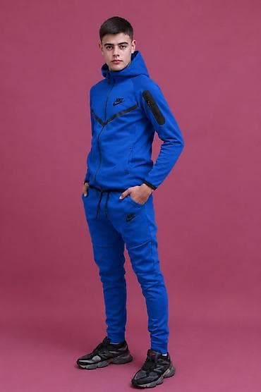 nike tech fleece crveni: Nike dečija trenerka za delčake NOVO Novo Pamuk Veličine 10 12 14 — 2