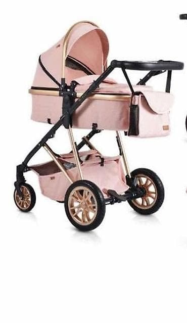 pantalone sa ranflom: 2 kom kolica za bebe + ležaljka/vibrirajuća njihalica - Kolica u — 1