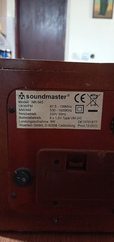 analogni fotoaparati: Antikvitet Soundmaster NR-945 retro radio - Klasičan drveni dizajn sa — 3