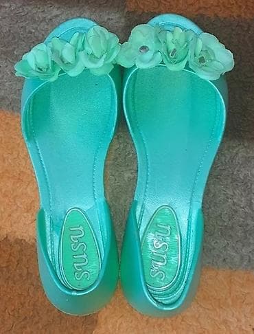 Sandale: Ženske sandale SUSU – mint zelene - Model: otvorenih prstiju, sa — 2