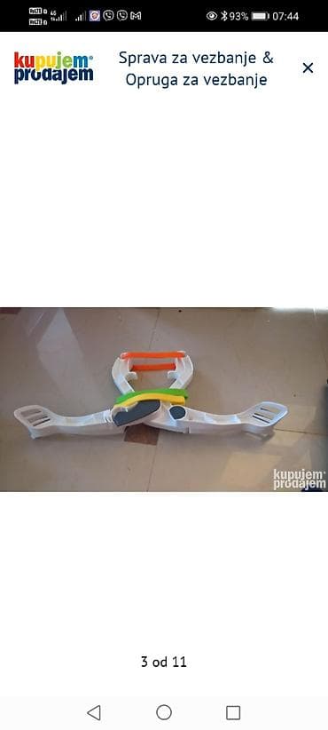 torbe b: Sprava za vežbanje + opruge/otpornici Višenamenska fitnes sprava za — 3