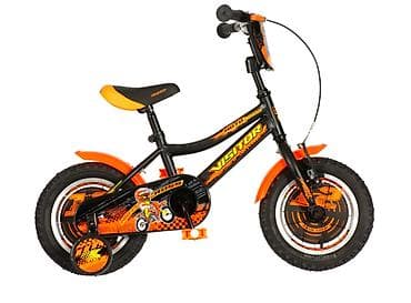 grubin sa sljokicama: Bicikl Visitor Kids Motocross 12" (crno-narandžasti, polu-mat) Šifra — 1