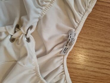 svecane haljine i kompleti za punije osobe: Aclima S (EU 36), color - White, Short sleeves — 3