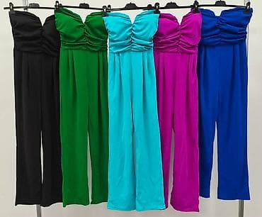 Overalls: Kombinezon – 2400 din Elegantni ženski kombinezon bez bretela, sa — 3