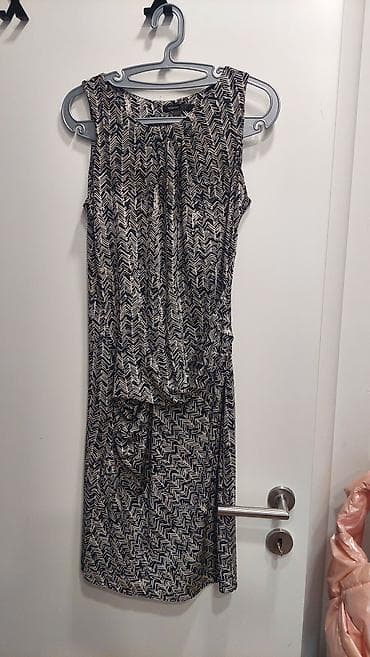 sorc m: Mango haljina bez rukava, model sa drapiranjem sa strane. - Brend — 1