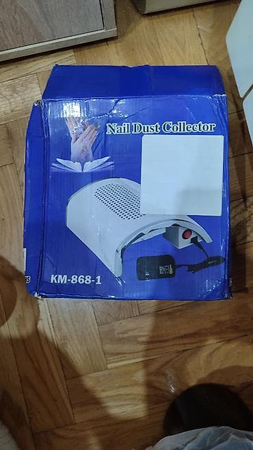 Kuhinjski aparati: Aspirator za manikir – Nail Dust Collector KM-868-1 - Snaga: 80 W - — 2