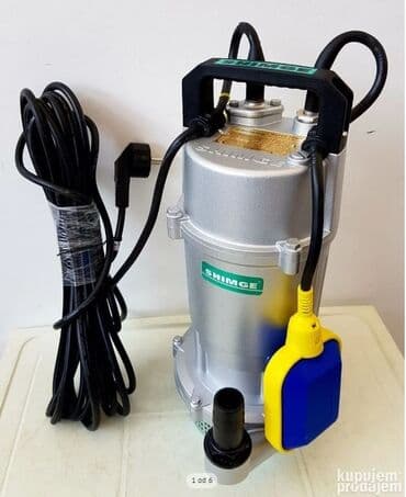 creva za potapajuce pumpe cena: Prodajem novu i kvalitetnu SHIMGE pumpa potapajuća za vodu. Model — 1