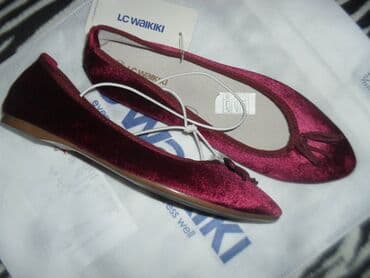 kozne mokasine sa debelim djonom: Ballet shoes, 38 — 1