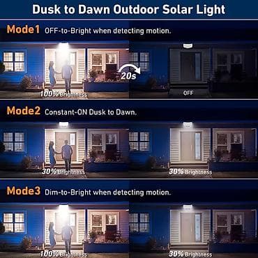 tablet 10 inci: 1 kom. Solarne zidne lampe sa senzorom pokreta, pametna 234LED solarne — 10
