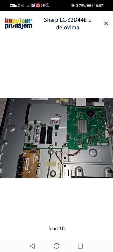 sobne antene za tv: Sharp LC-32D44E – delovi za TV Dostupni originalni moduli i — 5