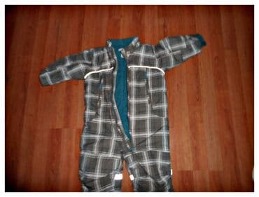 karirane haljine prodaja: Skafaner karirani H&;;M vel. do 1,5 god — 3