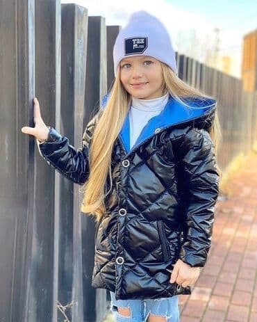 colmar ski jakne: Jakna sa za dva lica, farmerke i kapa u kompletu za devojčice od 2 do — 2