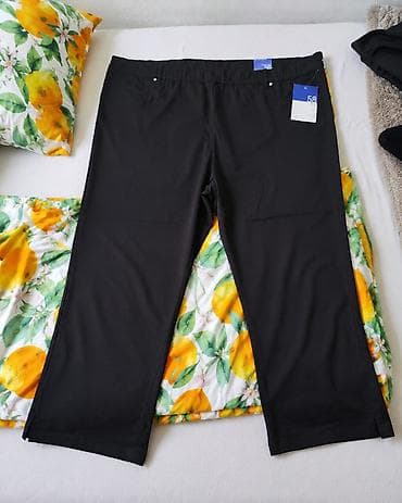 lidl pantalone: Ženske pantalone – plus size - Model: klasične crne pantalone ravnog — 4