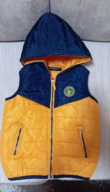 Dečiji prsluk sa kapuljačom – SEAGULL, veličina 5/6Y - Model: bez