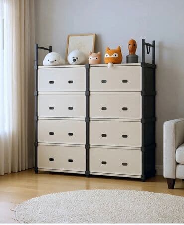 Ormar sa policama 3900 din Materijal: čelik, plastika, netkani