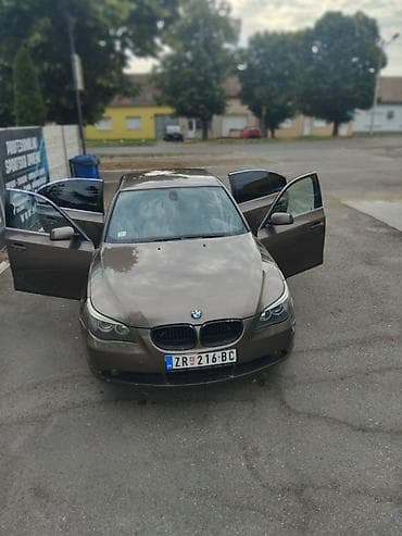 polovne pagode: BMW Serija 5 (E60) – limuzina u braon metalik boji - Motor: redni — 3