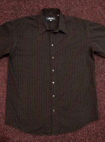 prsluk sa dva lica: Muška pamučna košulja Kenneth Cole vel. L Vrhunska elegentna — 5