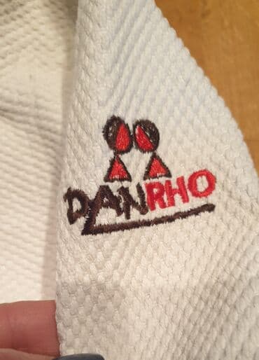 Kids' Clothes: DANRHO Judo Kimono Uniforma Ultimate 750 IJF Bela. Kimono i donji deo — 6