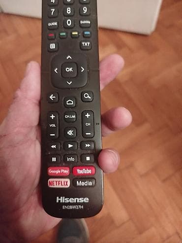 stari televizori: Daljinski za smart televizor Hisense TV.
Ispravan,bez baterija — 1