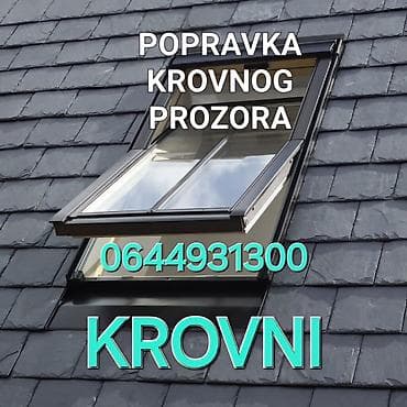Popravka dihtovanje krovnih prozora sanacija curenja zamena trulih