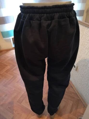 Trenerke: Nova muska pamucna trenerka donji deo Nike Crna Veliki broj 4XL — 5