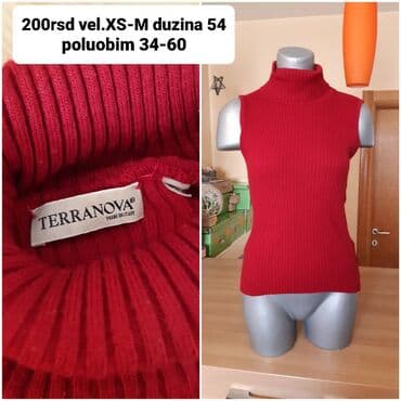 ženske kapri pantalone: Set odeće – detaljni opisi sa fotografija: 1) Prugasta unisex bluzica — 7