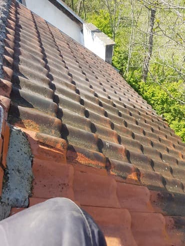 demontaža i montaža pvc stolarije: Pranje i farbanje krova — 2