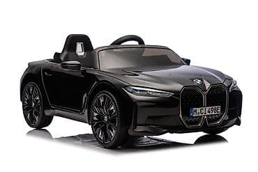 deciji automobili na akumulator polovni: Auto na baterije BMW i4 – licencirani dečiji model, crna boja Šifra — 2