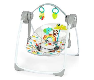duboke cizme na pertlanje: Kids II Bright Starts ljuljaška “Playful Paradise” (Šifra proizvoda — 1