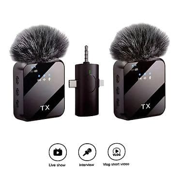 tv 43 inca: Bežični lavalier mikrofon set F15-2 (dual) Opis: - Set od dva bežična — 2