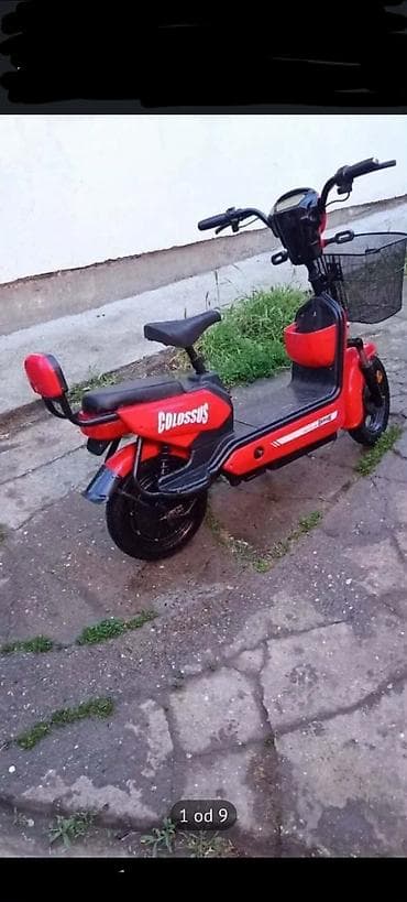 tepisi za auto: COLOSSUS Električni skuter 270 evra Kontakt telefon Baterija — 3