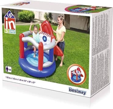 aparati za igraonice: 4500din Jump igraonica Raketa Bestway Veličina: 1,55m x 1,42m x 1,45m — 5