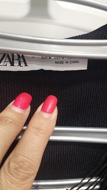 sorc m: Crna NOVA pletena haljina bez rukava sa dekorativnim detaljima i — 5